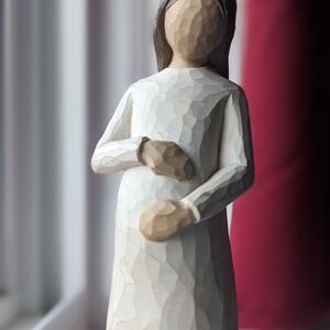 Willow Tree Cream and Brown Mother Figurine